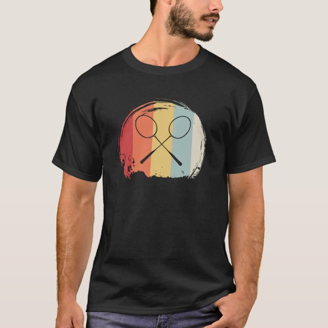 Badminton Badminton Player Gift T-Shirt (Front)