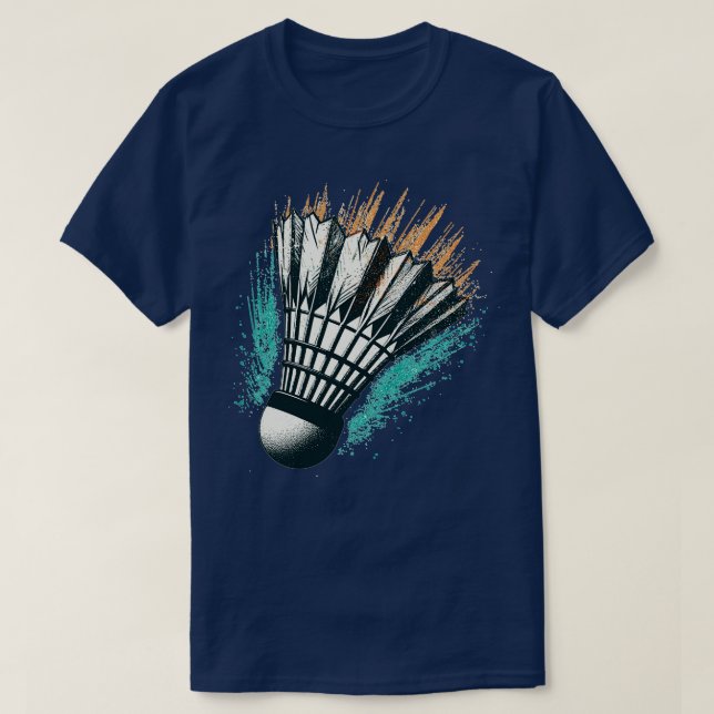 Badminton Ball 3 T-Shirt (Design Front)