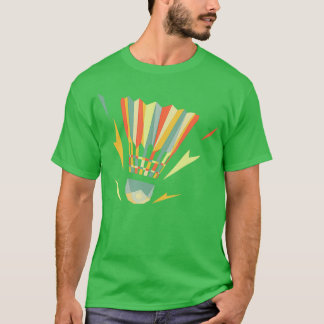 Badminton Ball Sport Player T Men Women Kids T T-Shirt
