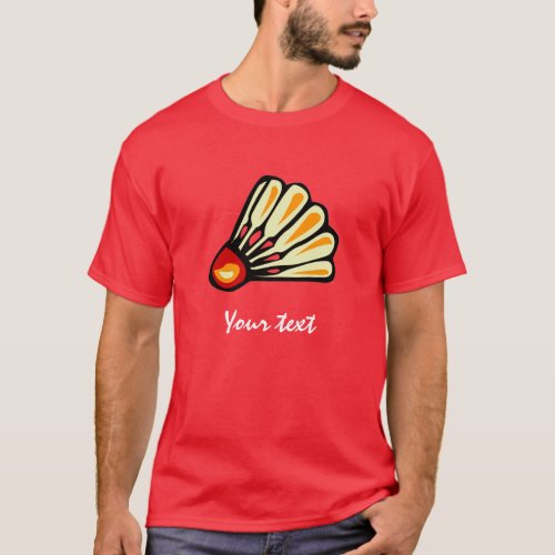 Badminton Birdie T_Shirt