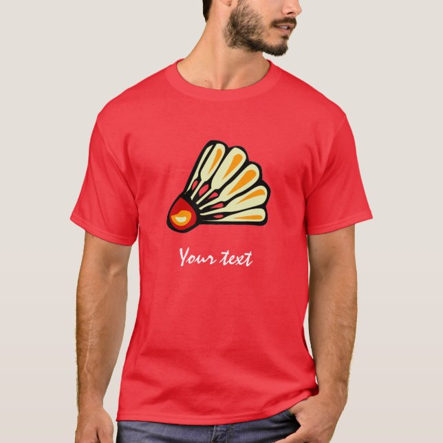 Badminton Birdie T-Shirt (Front)