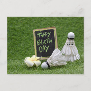 Shuttlecock Cards Zazzle