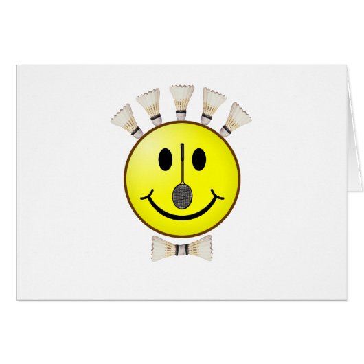 Badminton Bowtie Cards (Front Horizontal)