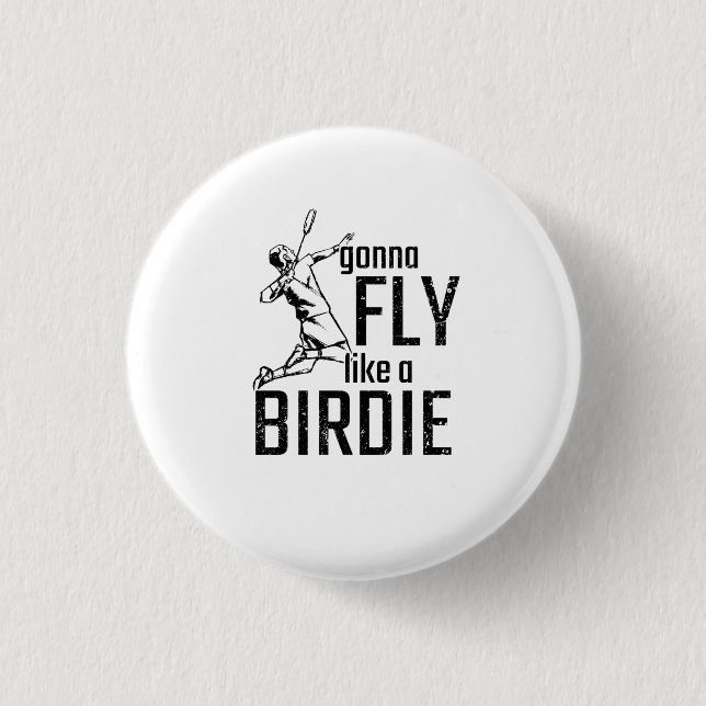 Badminton Button (Front)