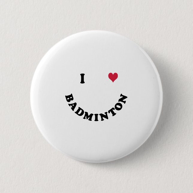 Badminton Button (Front)