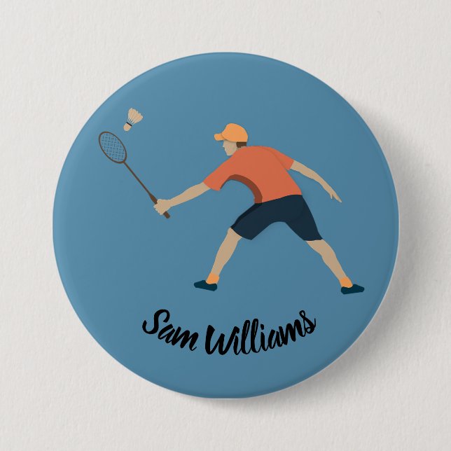 Badminton Button (Front)