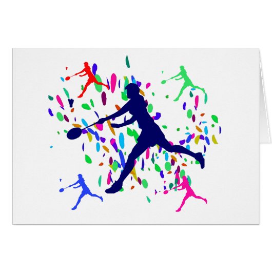 BADMINTON CARDS (Front Horizontal)