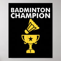 Badminton Champion Birdie Apparel