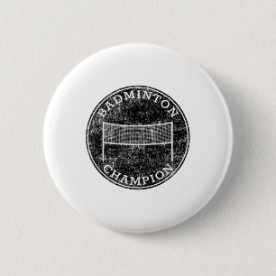 Badminton Champion Competitive Family Backyard Spo Button