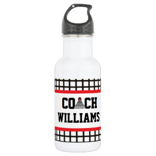 Badminton Coach - Personalized Water Bottle