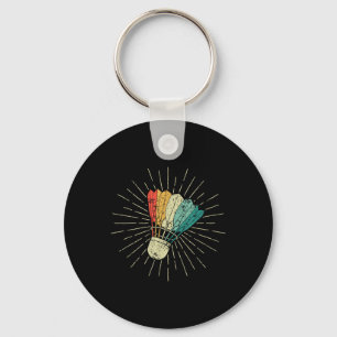 Badminton Colorful Athlete Men Women Kids Shuttle Keychain