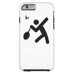 BADMINTON | cool sport icon Tough iPhone 6 Case