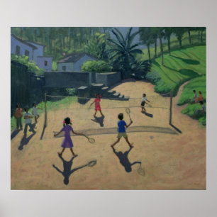 Badminton Coonoor India Poster