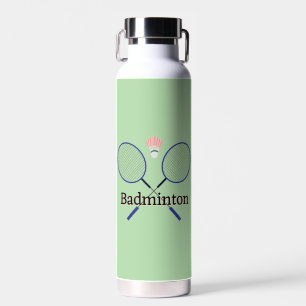 Badminton Design  Water Bottle