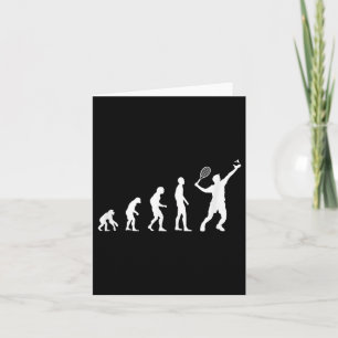 Badminton Evolution Shuttle Funny  Card