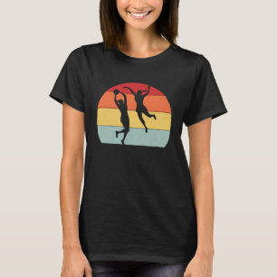 Badminton for girls women player coaches female s T-Shirt