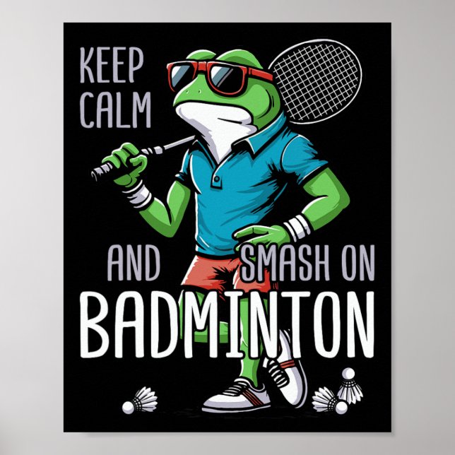 Badminton Frog Shuttle Poona  Poster (Front)