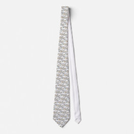 Badminton Genius Tie