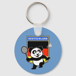 Badminton Germany Panda Keychain