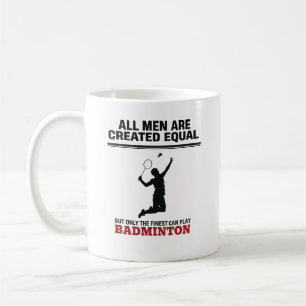 Badminton Gift for Dad Coach Player Coffee Mug