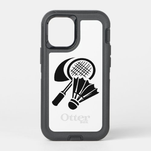 Badminton gift ideas OtterBox defender iPhone 12 mini case