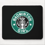 Badminton Girl For Teens On School Team Funny  Mouse Pad<br><div class="desc">Badminton Girl For Teens On School Team Funny</div>