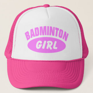 Badminton Girl Trucker Hat