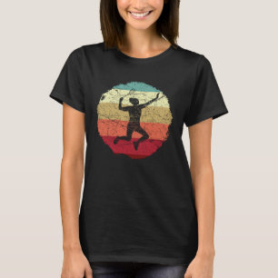 Badminton Girl Woman Girls Racket Female Shuttleco T-Shirt