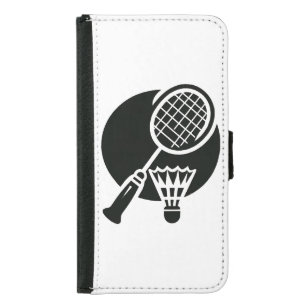 Badminton Graphic Samsung Galaxy S5 Wallet Case