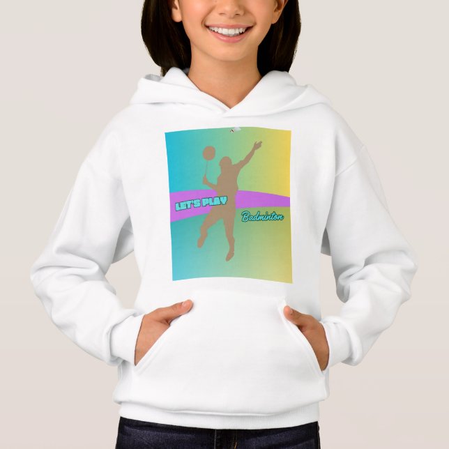Badminton Hoodie (Front)