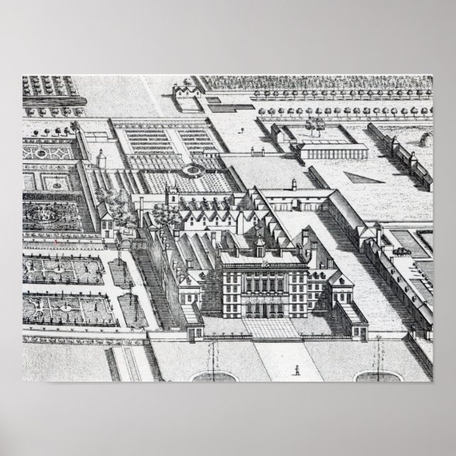 Badminton House on the County of Gloucester Poster (Front)