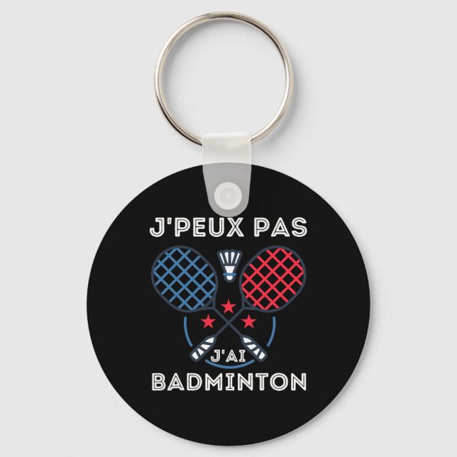 Badminton Jersey  Keychain (Front)