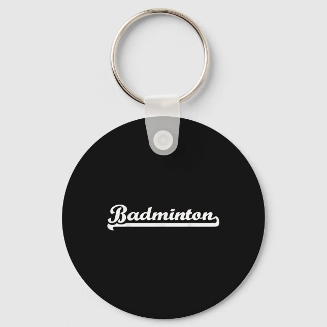 Badminton  keychain (Front)