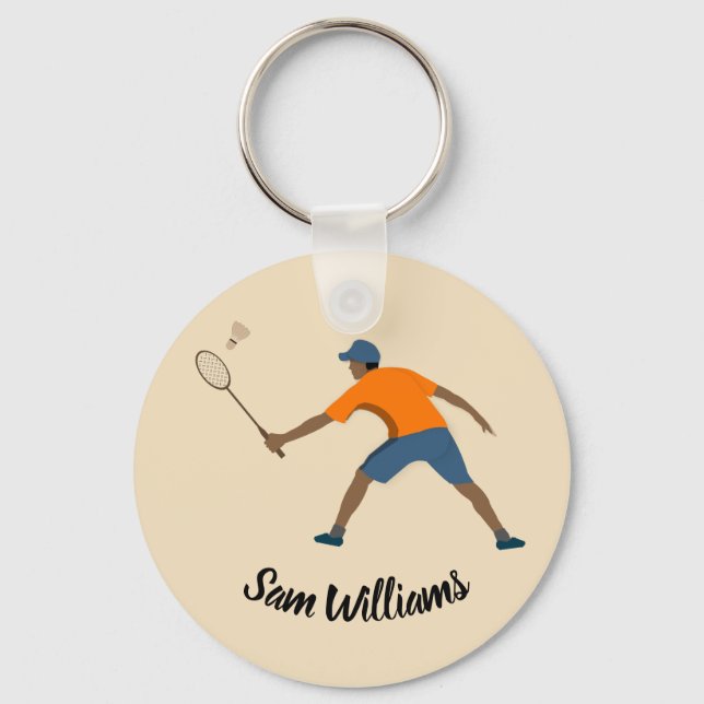 Badminton Keychain (Front)