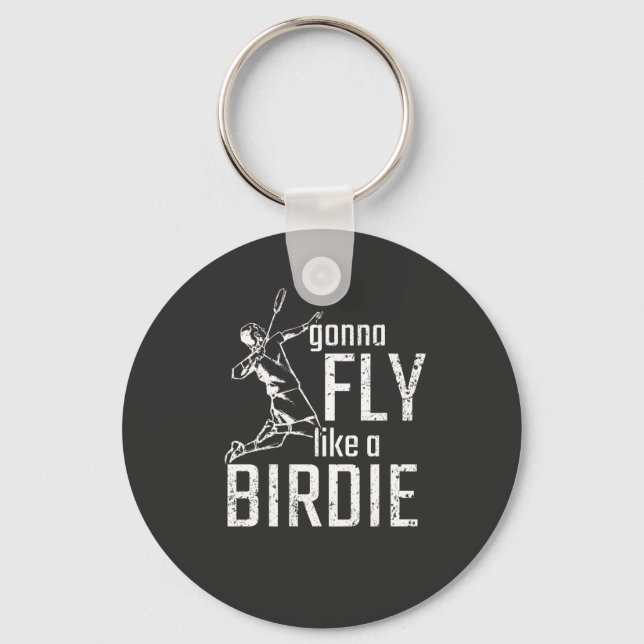 Badminton Keychain (Front)
