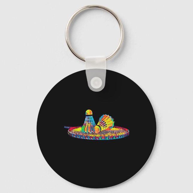 Badminton  keychain (Front)
