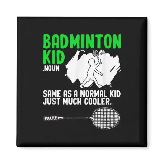 Badminton Kid Racket Shuttle Hobby Badminton Playe Magnet