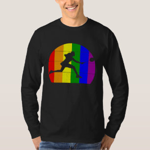 Badminton LGBTQ lesbian girls women gay players s T-Shirt