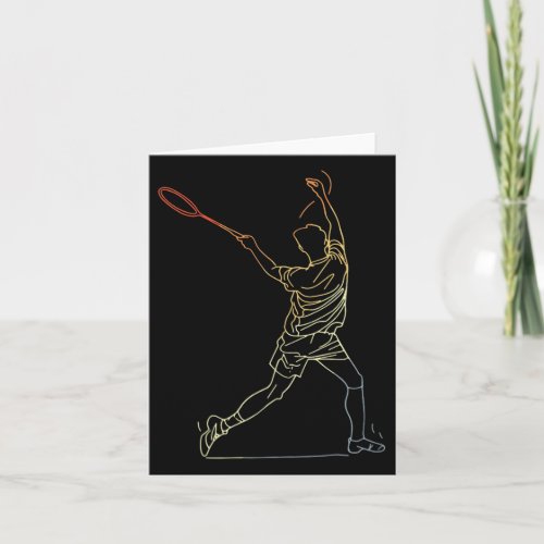Badminton Linie Art Indoor Sports 
