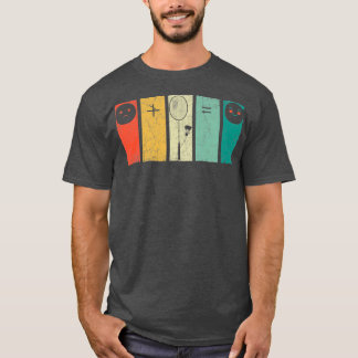 Badminton Love Happy Team Player Coach Funny T T-Shirt