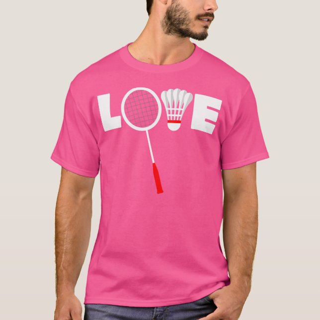Badminton Love T-Shirt (Front)