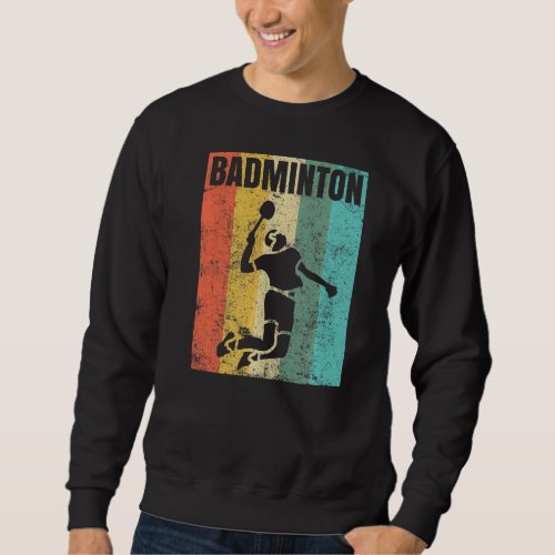 Badminton Love Team Player Coach  5 Sweatshirt