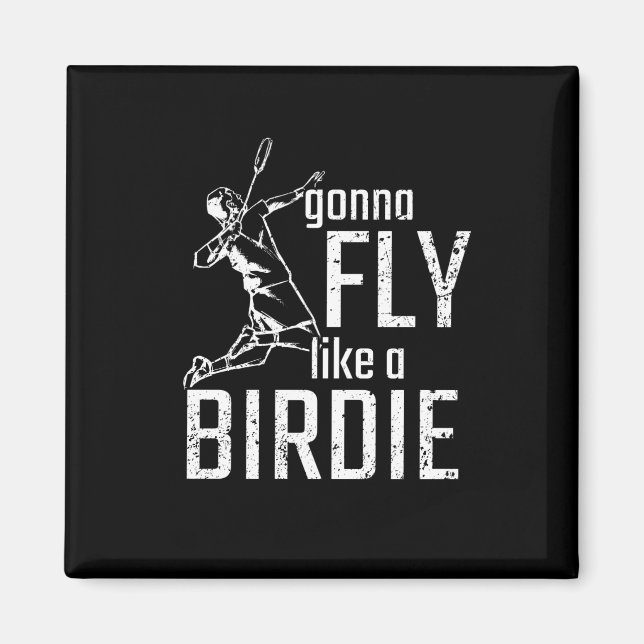 Badminton Magnet (Front)