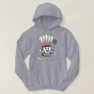 Badminton Mascot Classic Hoodie
