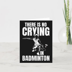 Badminton Match Luck Skill Team Shuttle Coach Badm Card