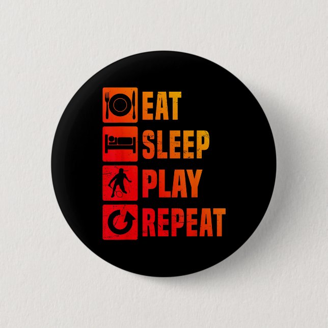 Badminton Mens Badminton Player Squash Shuttle  Button (Front)