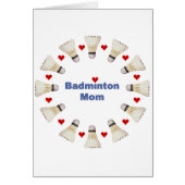 Badminton Mom Hearts (Front)