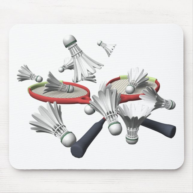 Badminton Mouse Pad (Front)