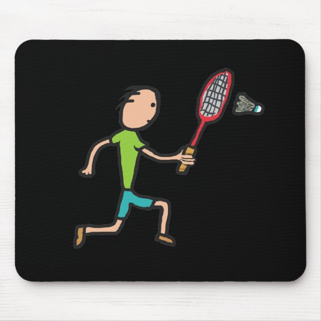 Badminton Mouse Pad (Front)