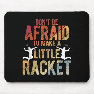 Badminton mouse pad